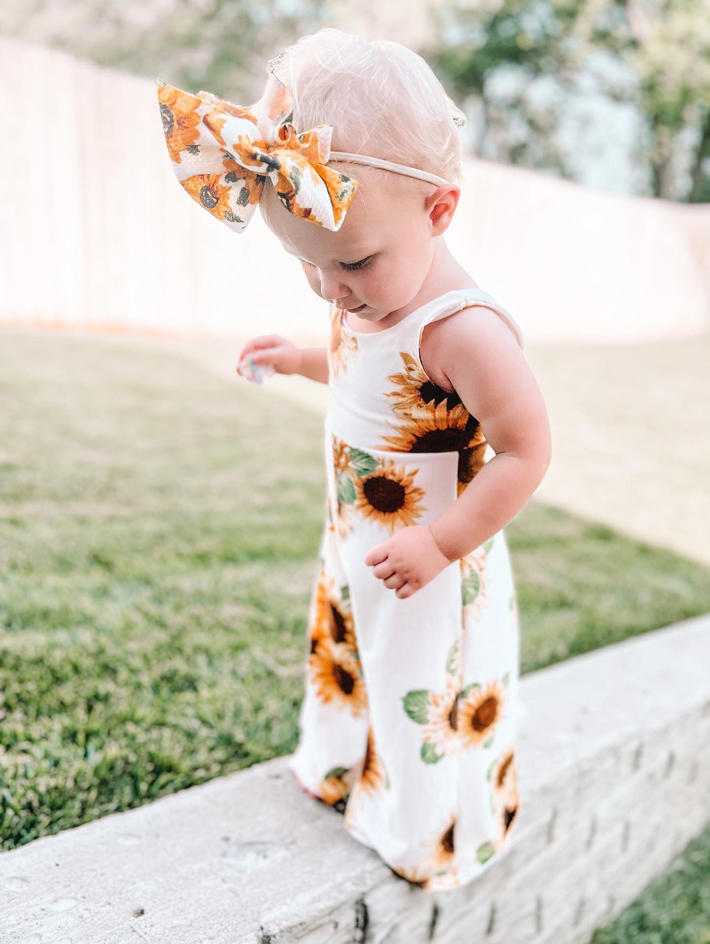 Sunflower Romper