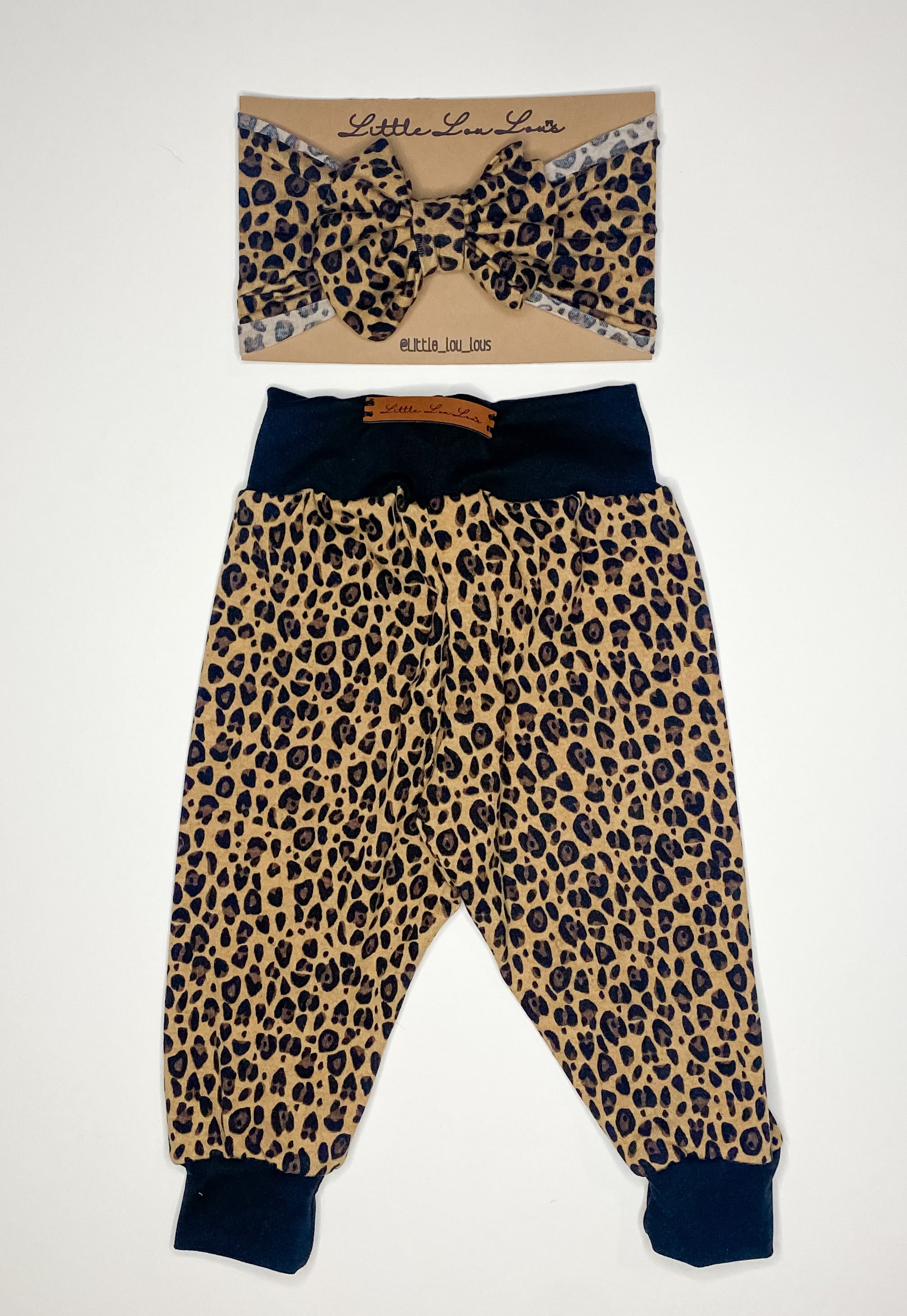 Leopard Jogger Set