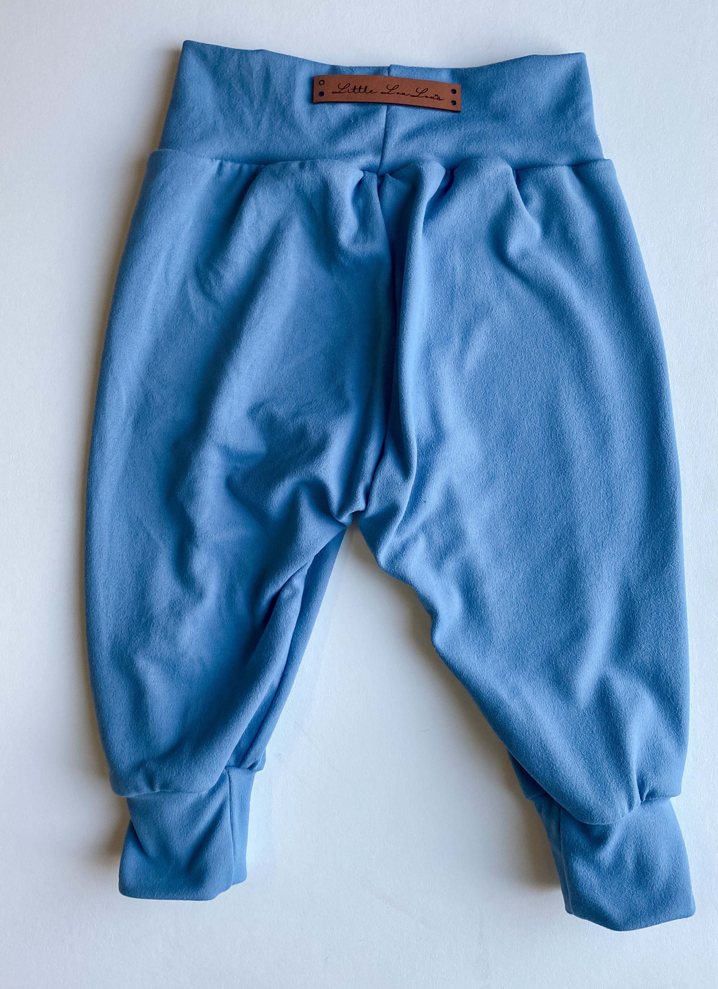 basic blue unisex joggers