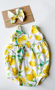 Lemon Romper